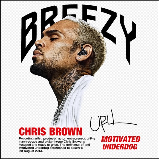 Chris Brown Performing Tee