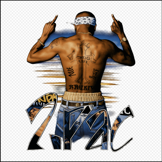 Middle Finger Tupac Tee