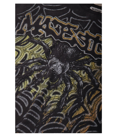 Majestik Spider Fitted Tee - Acid Washed