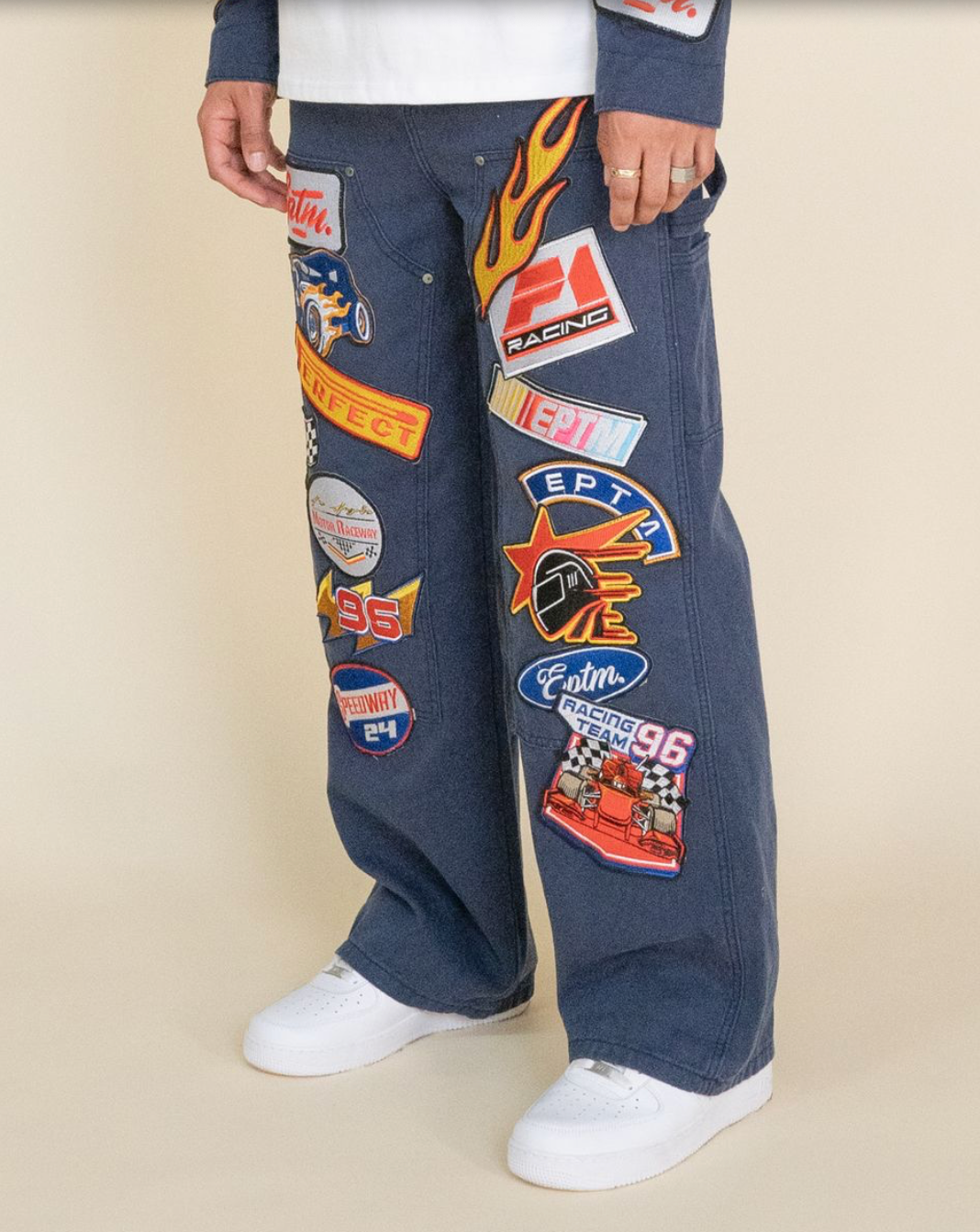 Turbo Carpenter Pants - Navy