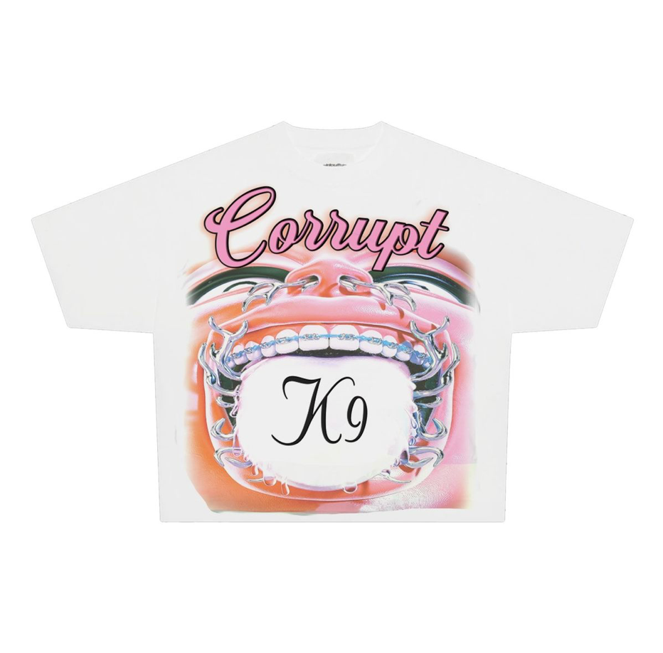 Corrupt Mouth Tee - White