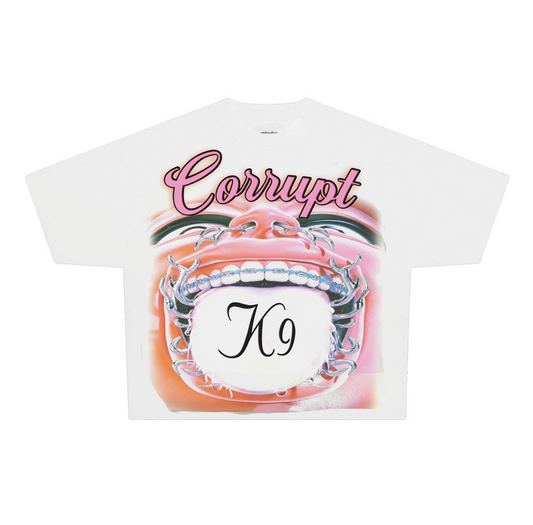 Corrupt Mouth Tee - White