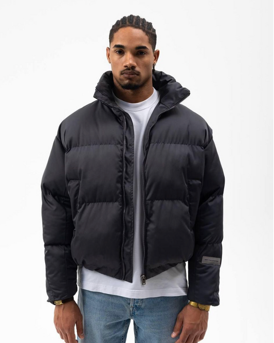 W. Puffer Jacket - Black