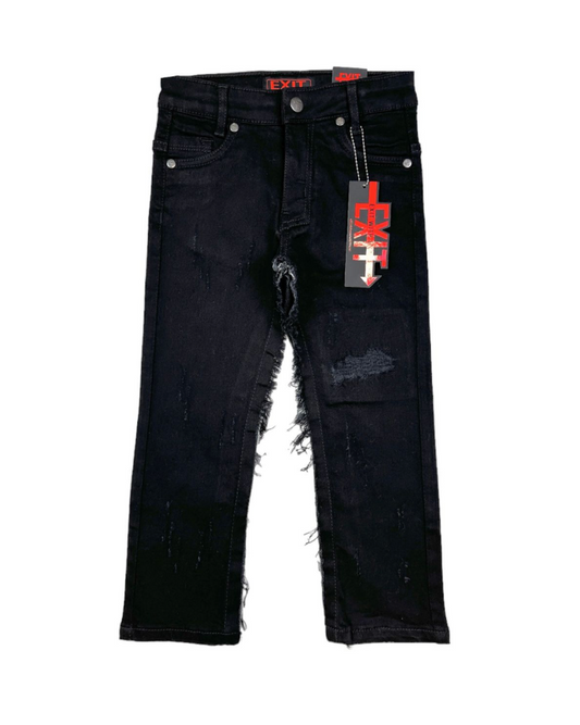 Exit Designer Kids Jeans - Black