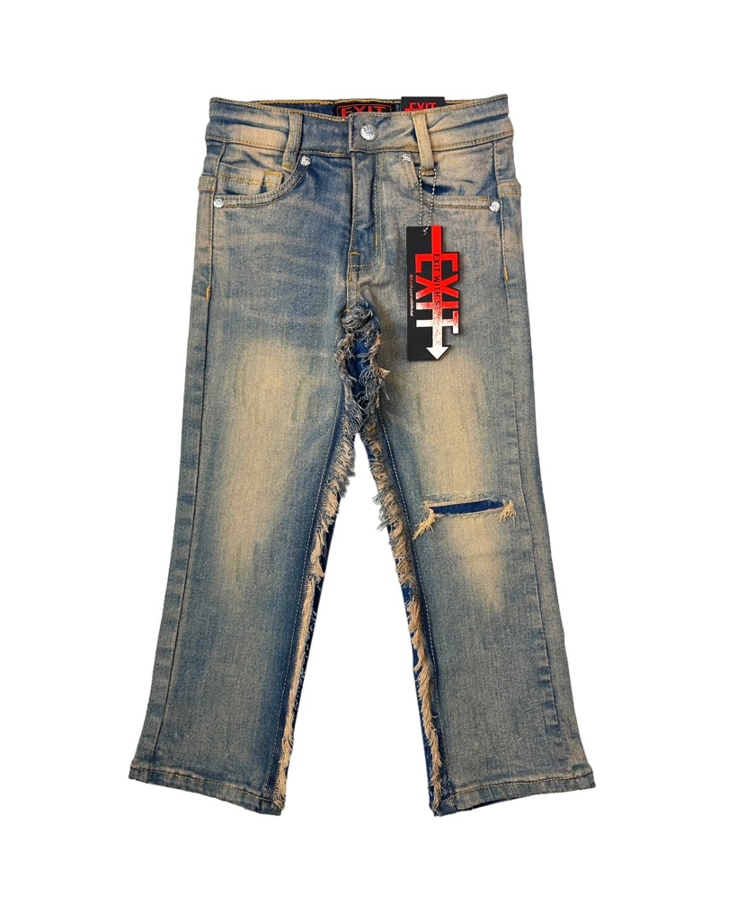 Exit Designer Kids Jeans - Blue Washed