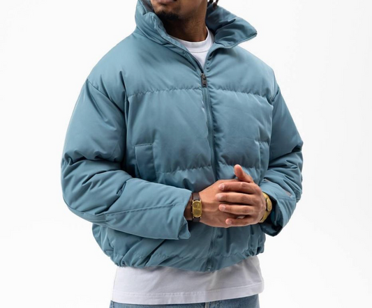 W. Puffer Jacket - Blue