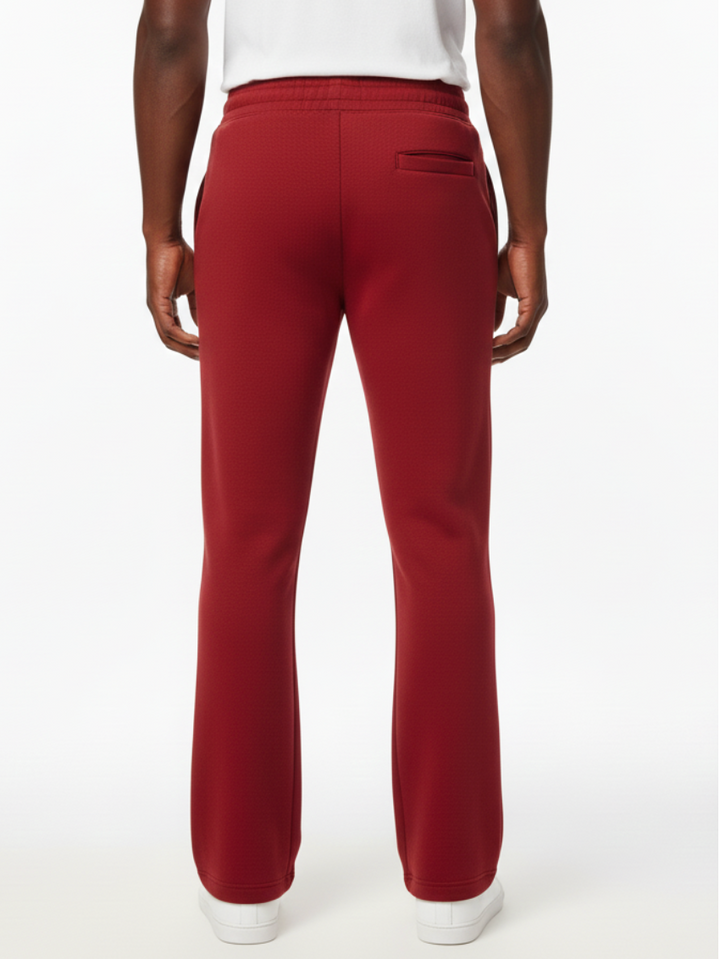 Basic Stacked Sweats - Red