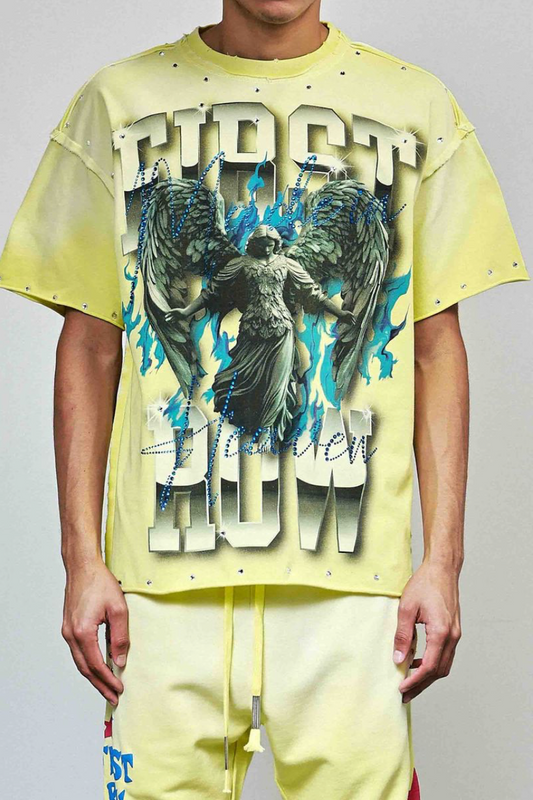 Angel Made In Heaven Tee - Yellow