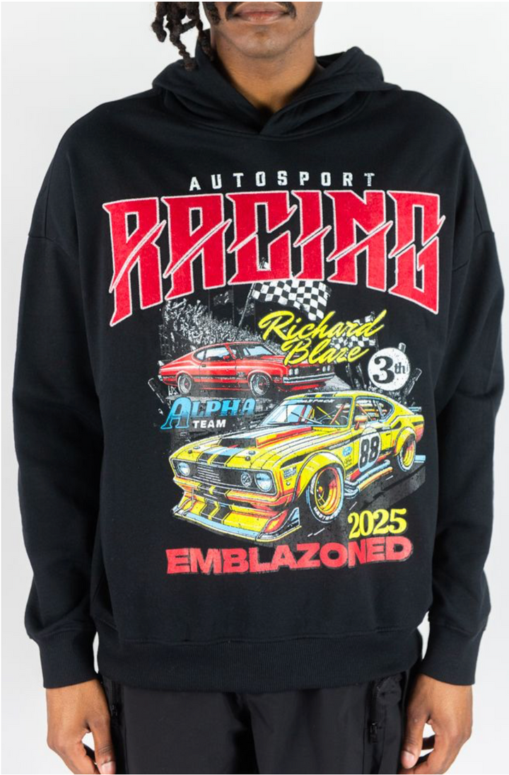 Autosport Racing Hoodie - Black