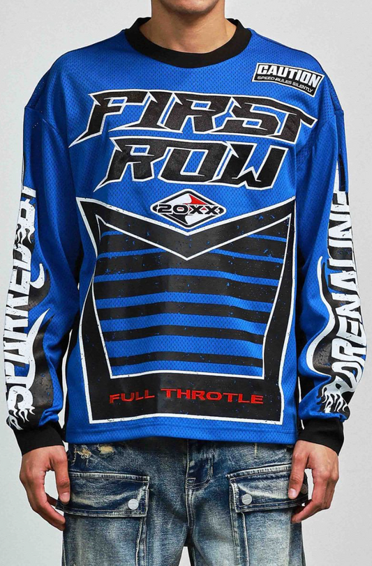 Sparked By Adrenaline Sport Jersey - Blue