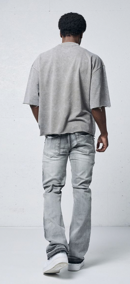 Behold Graphic Tee - Grey