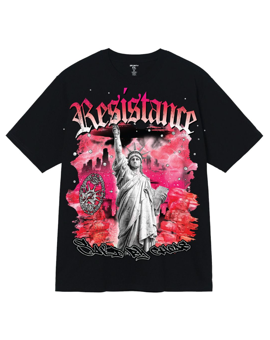 Resistence Graphic Tee - Black
