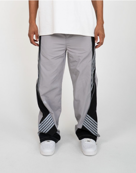 Mayhem Baggy Nylon Pants - Grey