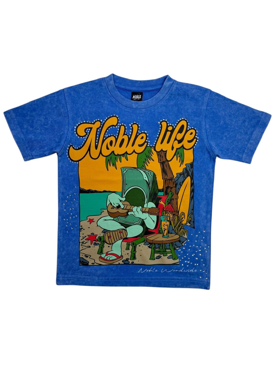 Noble Kids Graphic Tee - Blue