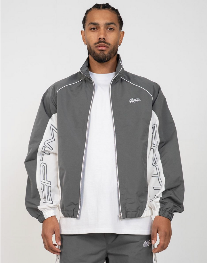 Markie Nylon Baggy Jacket - Grey