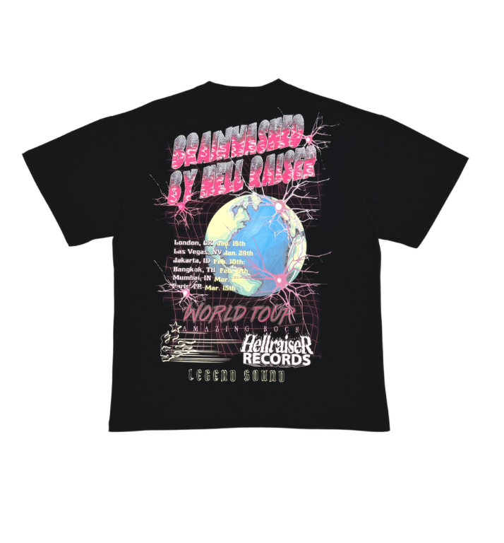 World Tour Graphic Tee - Black