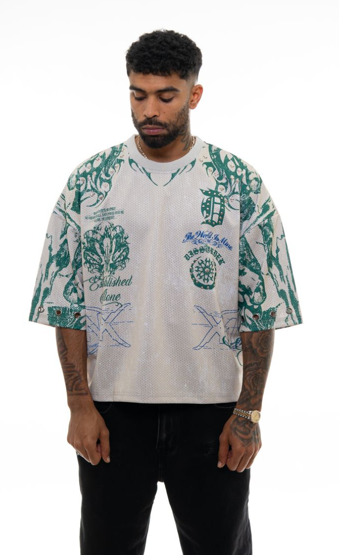 Disorder World Is Mine Jersey - Grey