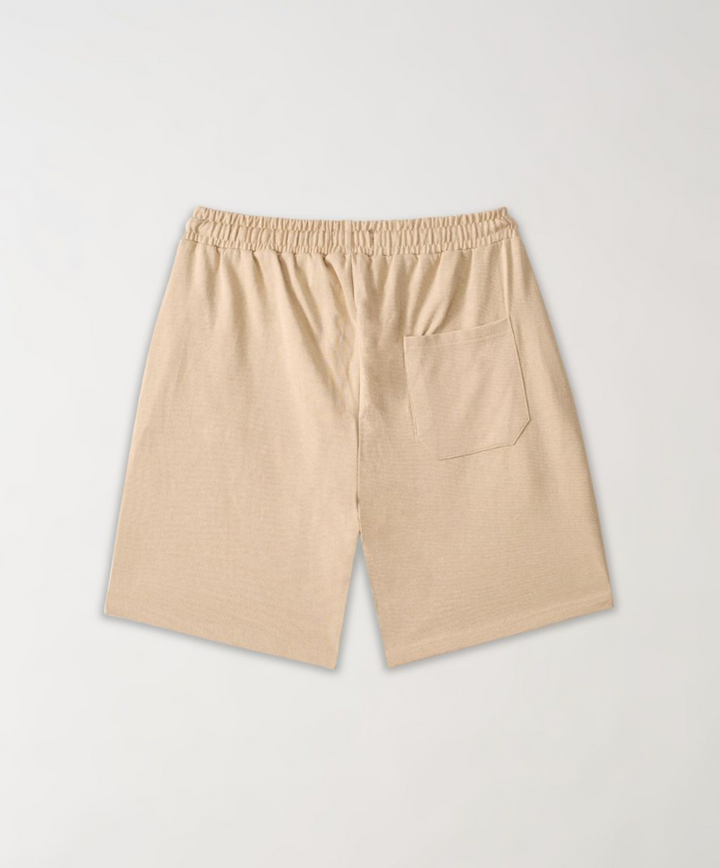 Paper Chaser Fleece Shorts - Cream