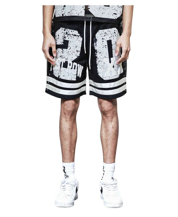 Never The End Football Shorts - Black