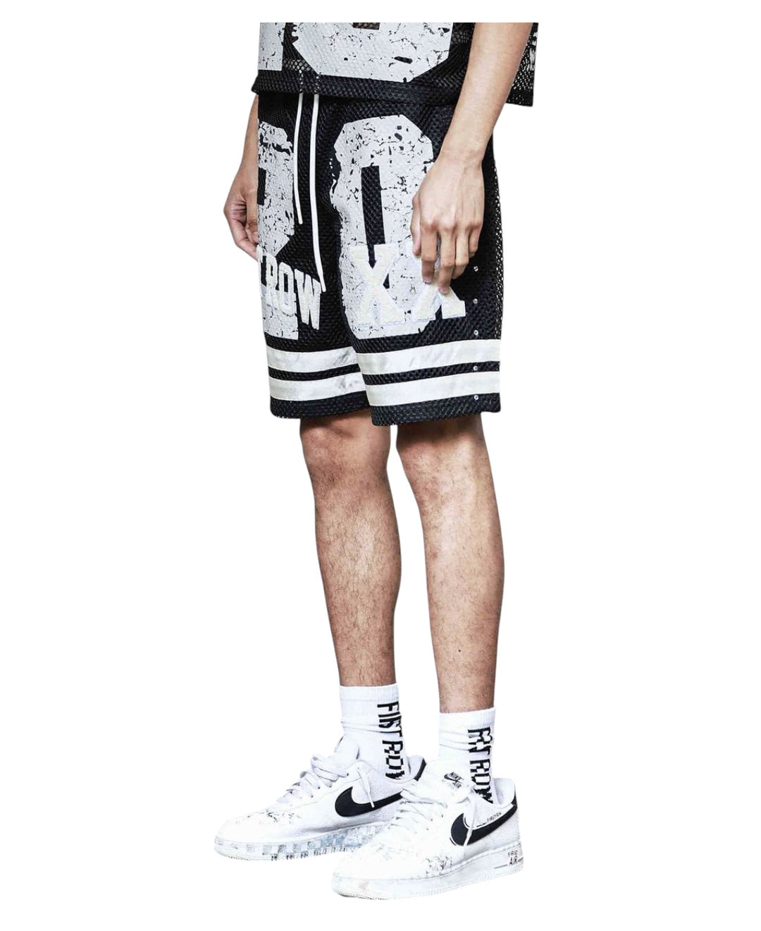 Never The End Football Shorts - Black