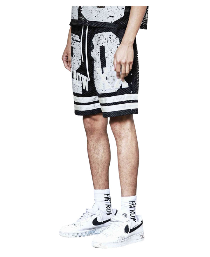 Never The End Football Shorts - Black