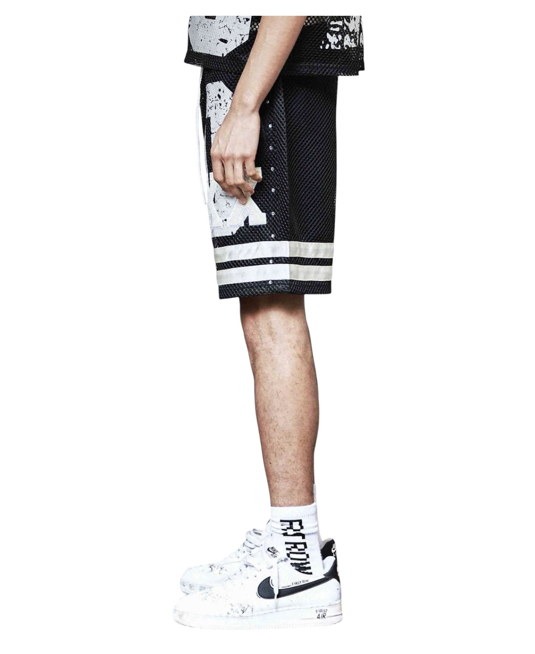 Never The End Football Shorts - Black
