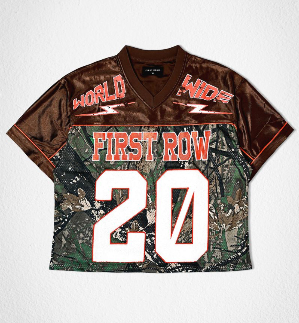 Worldwide Legend Cropped Jersey - Camo