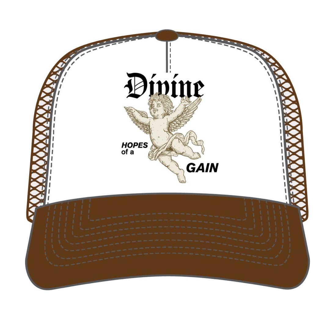Divine Trucker Snapback - Brown