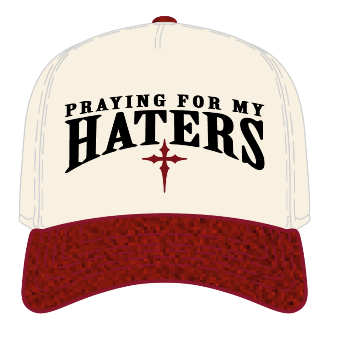 Praying For My Haters SnapBack - Ivory