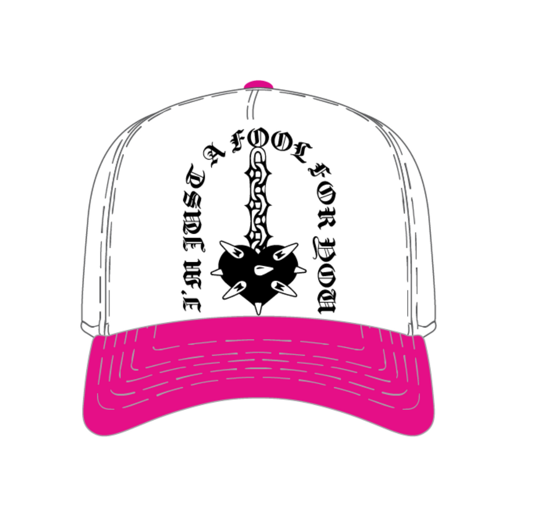 Fool For You Snapback - Pink
