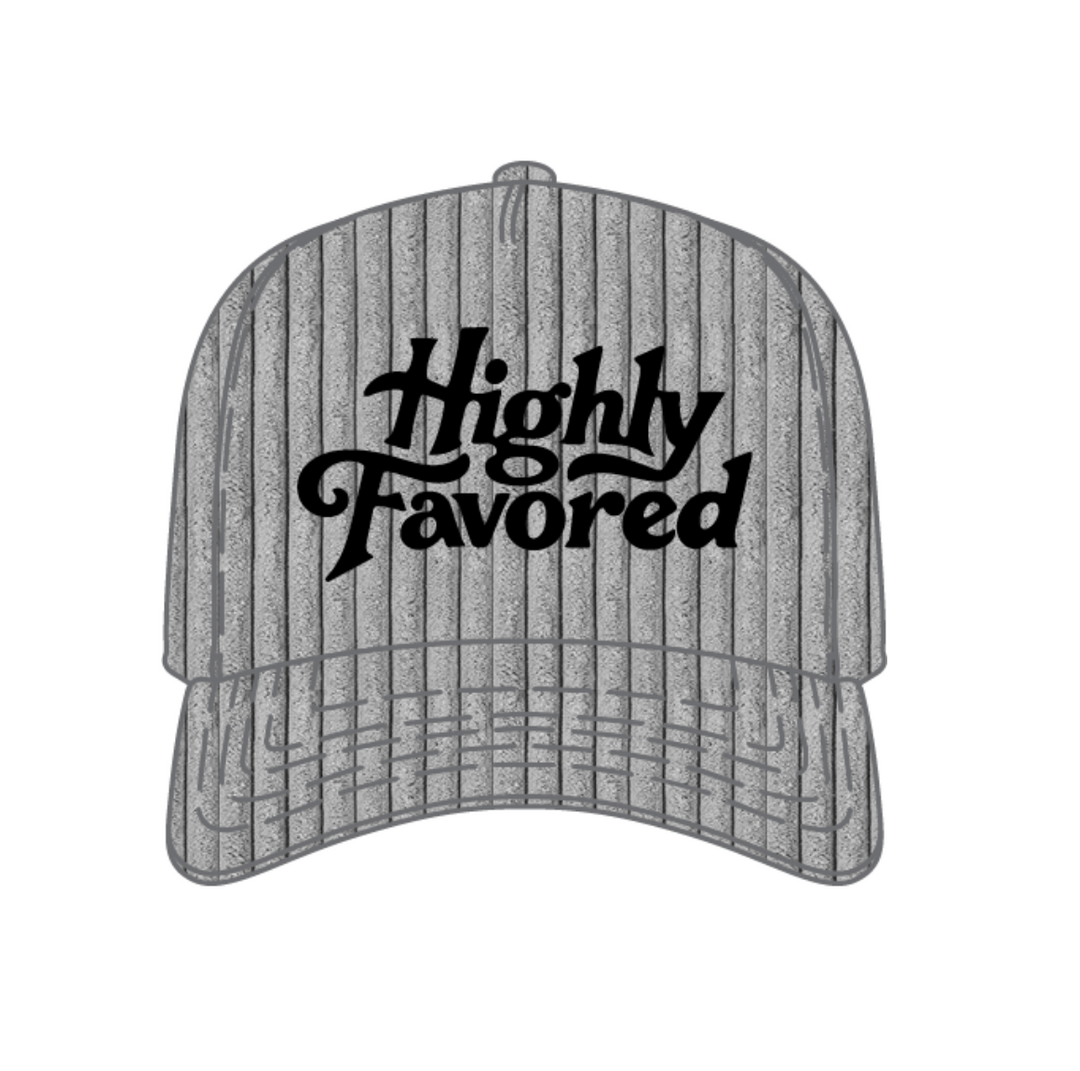 Highly Favored Snapback - Grey