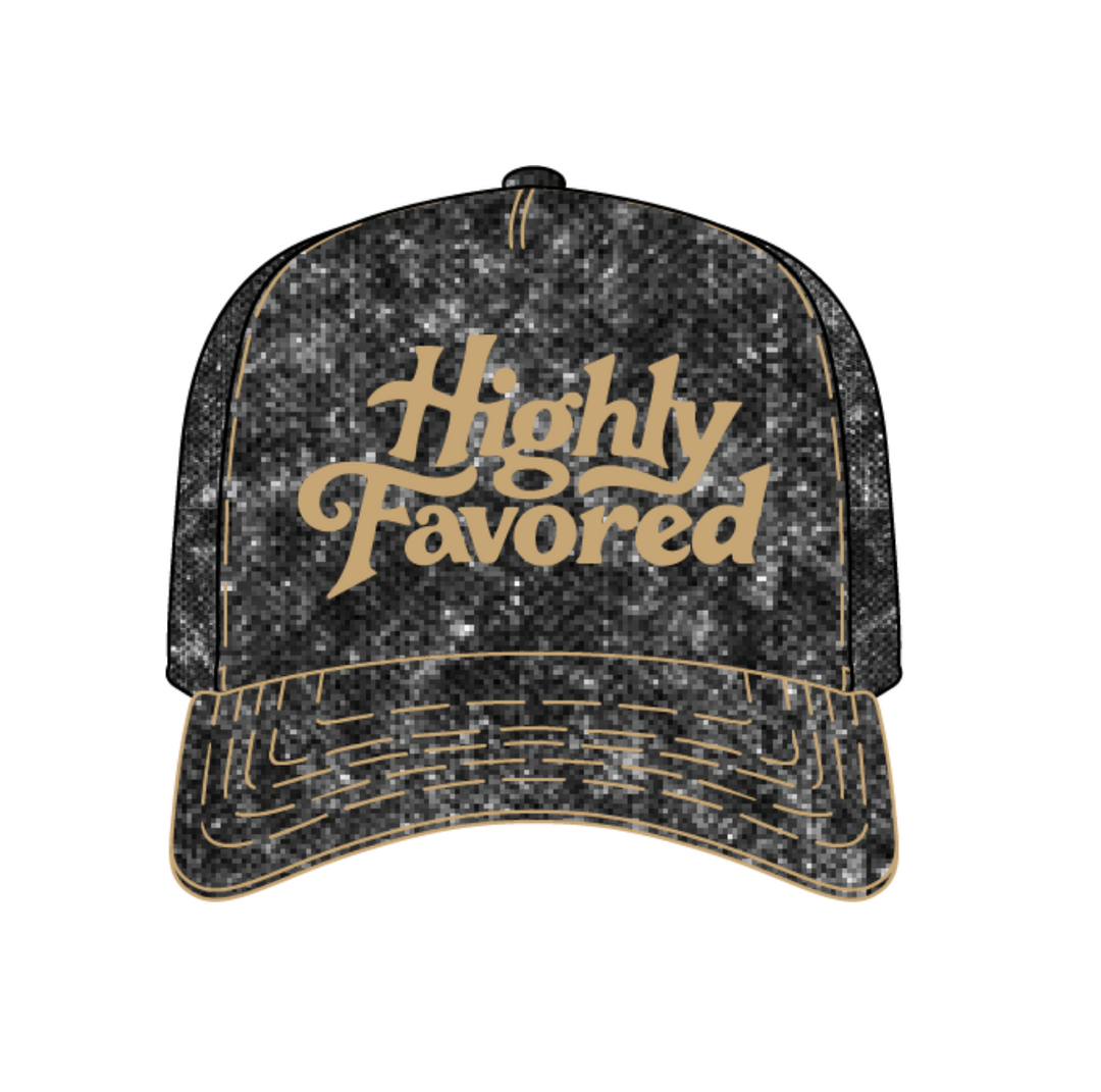Highly Favored Snapback - Black