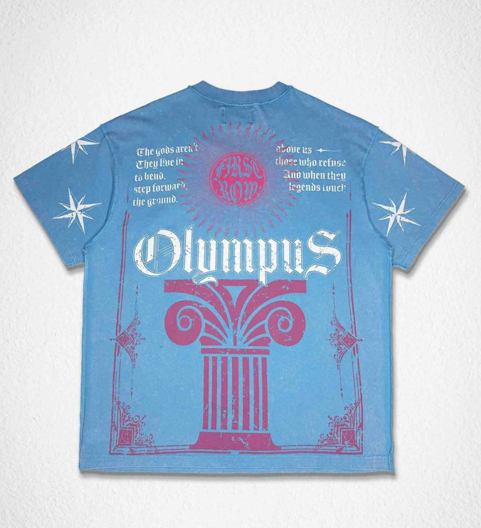 Olympus Graphic Tee - Blue