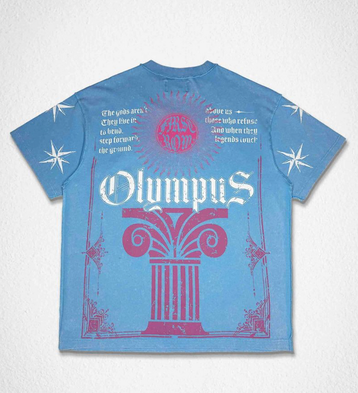 Olympus Graphic Tee - Blue