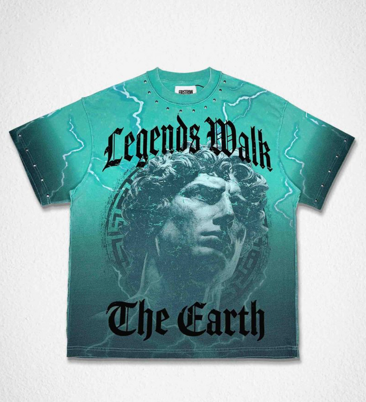Walk The Earth Graphic Tee - Green