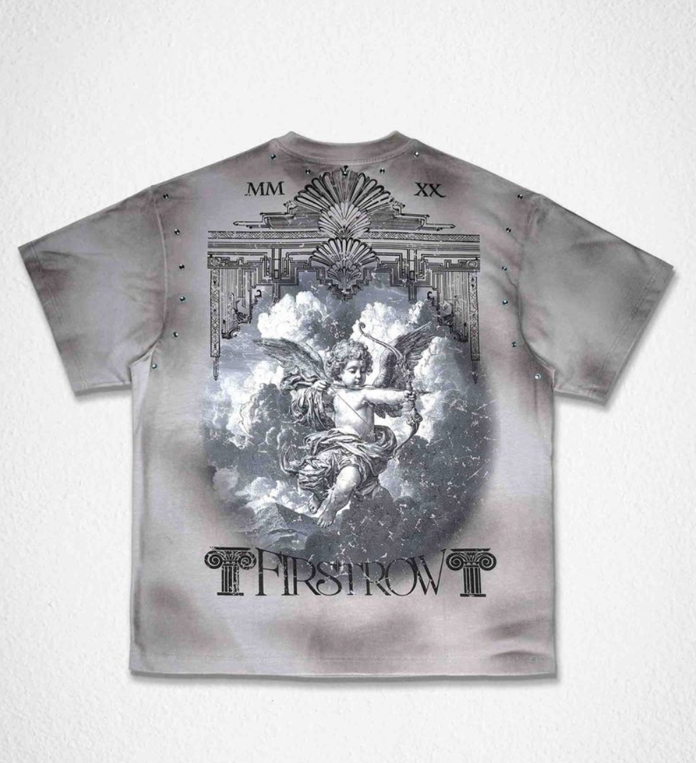 Gods And Mortals Graphic Tee - Wash Grey