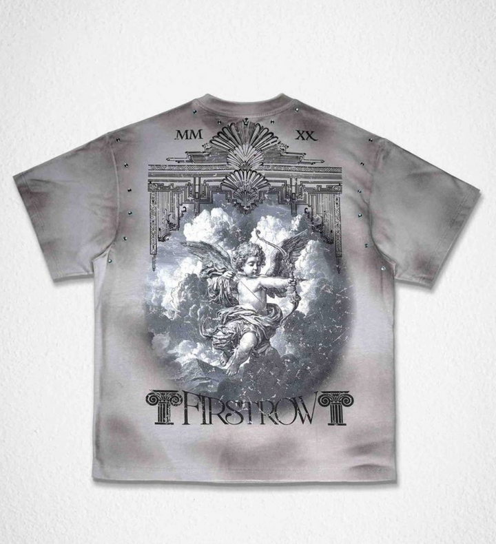 Gods And Mortals Graphic Tee - Wash Grey