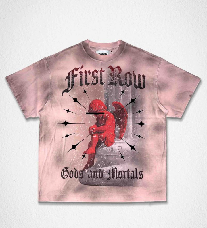 Gods And Mortals Graphic Tee - Pink