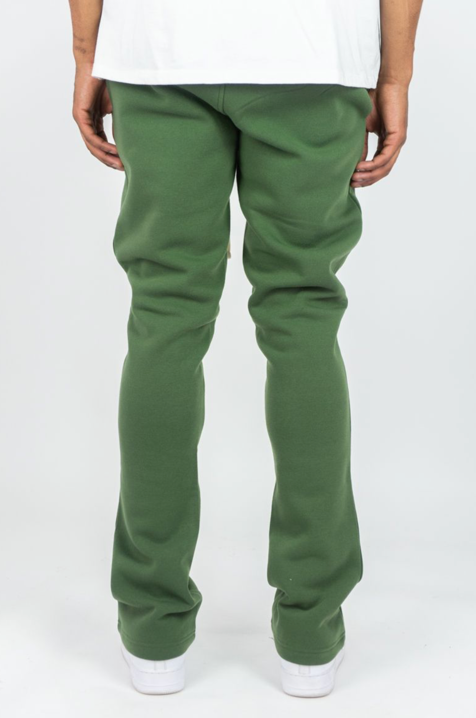Blank Stacked Sweats - Green
