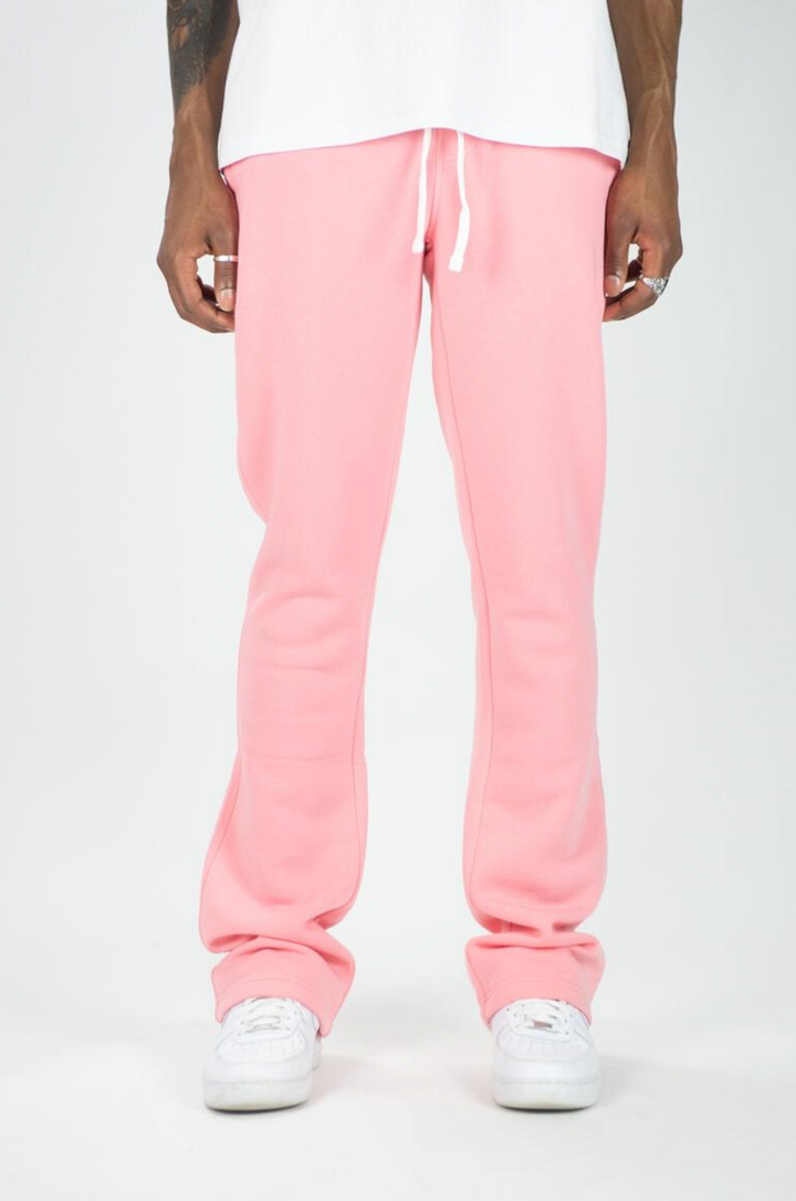 Blank Stacked Sweats - Pink