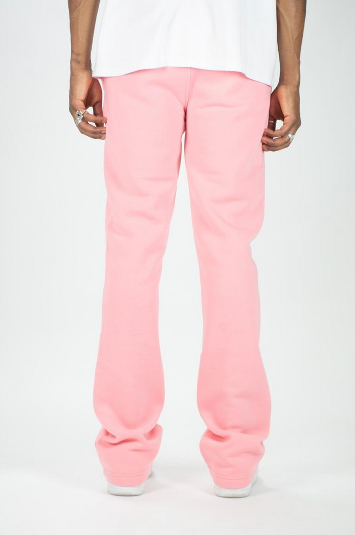 Blank Stacked Sweats - Pink