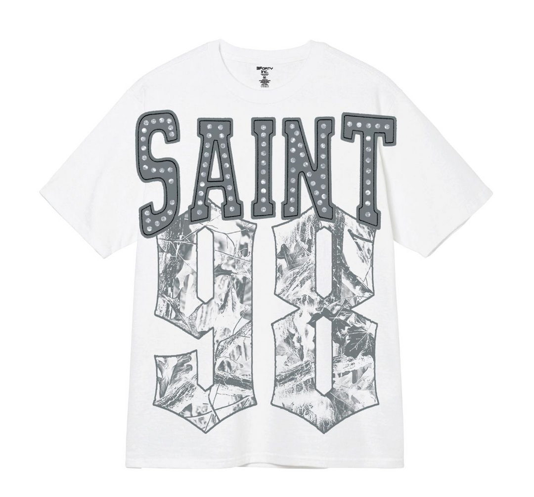 Saint 98 Graphic Tee - White