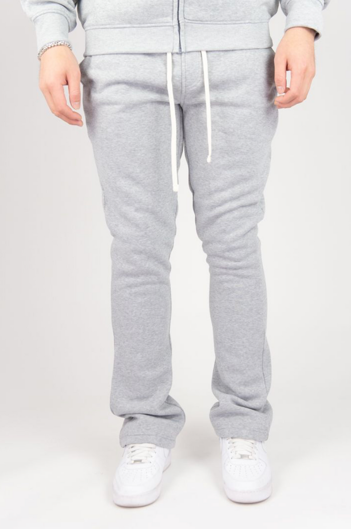 Blank Stacked Sweats - Grey