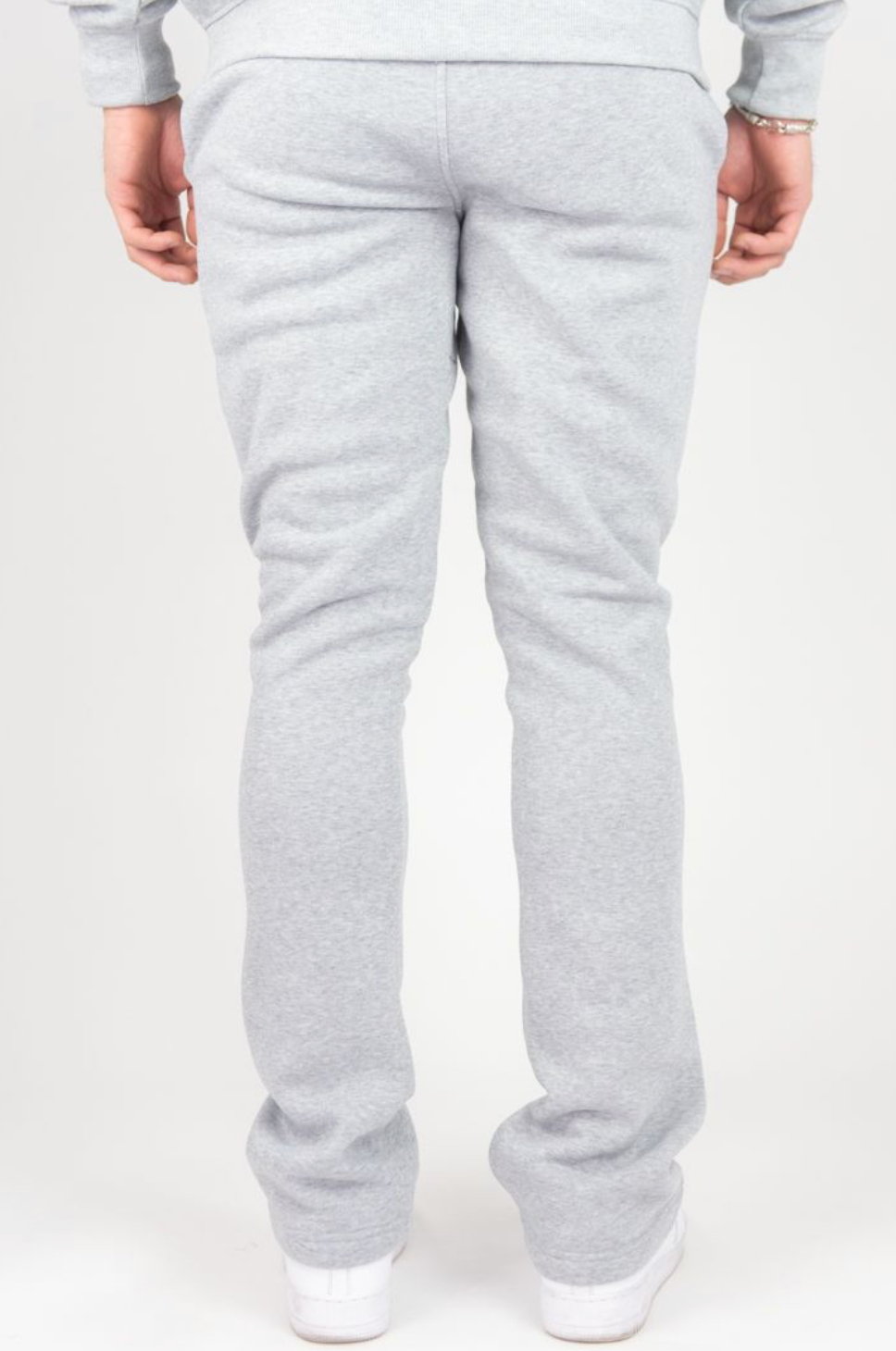 Blank Stacked Sweats - Grey