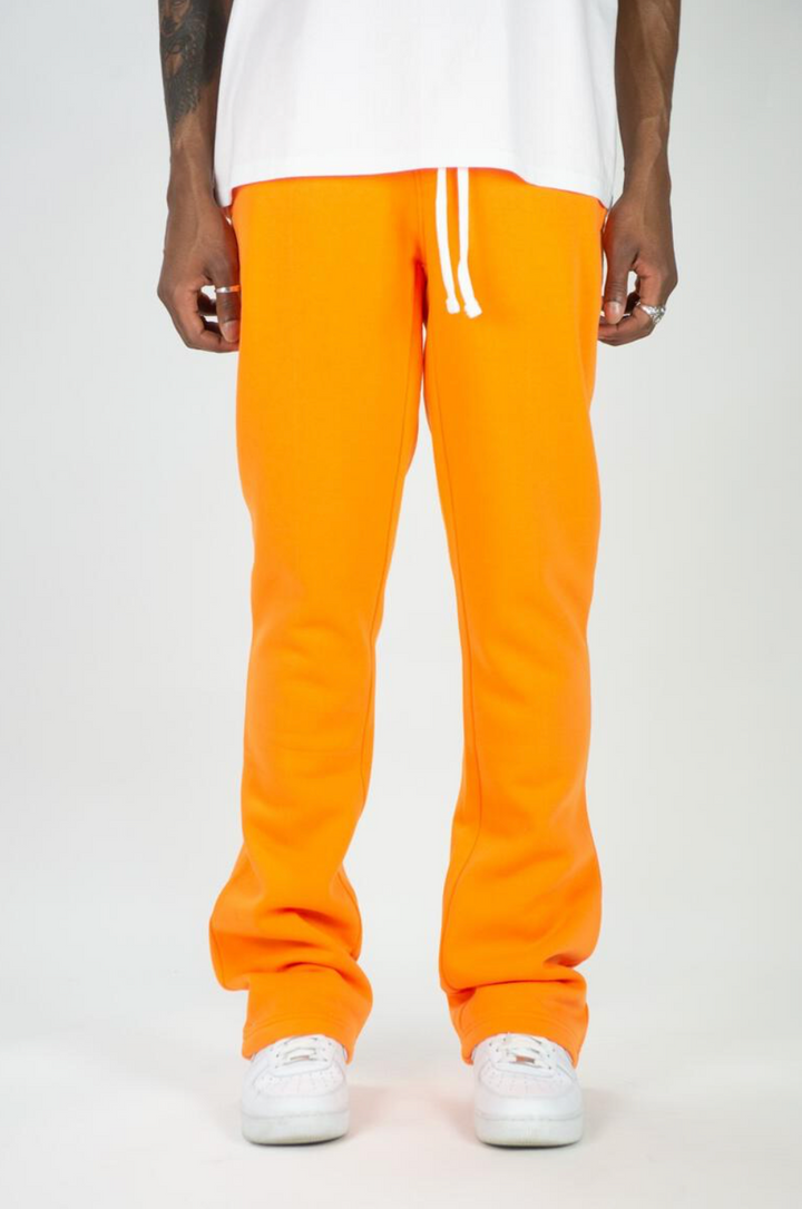 Blank Stacked Sweats - Orange