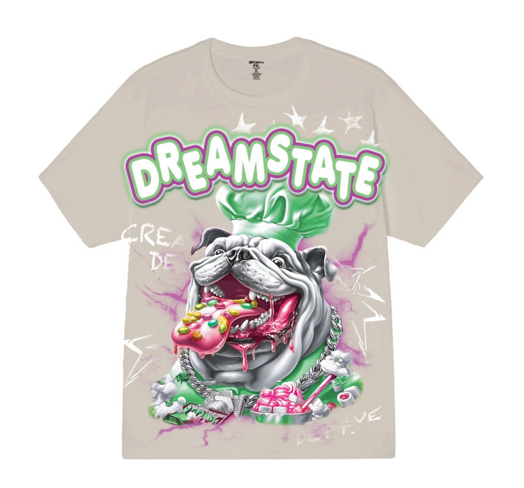 Dream State Graphic Tee - Sand