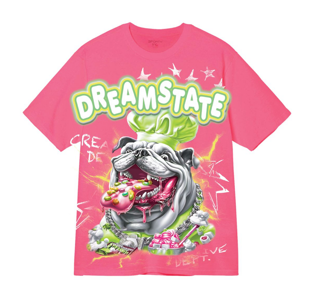 Dream State Graphic Tee - Pink