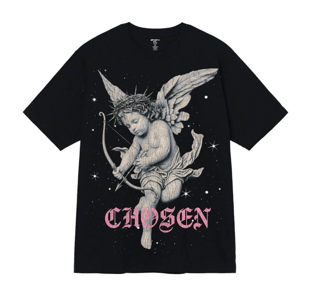 Cherub Chosen Graphic Tee - Black