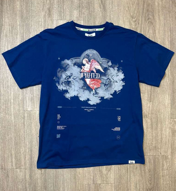 Uplifted Graphic Tee - Blue