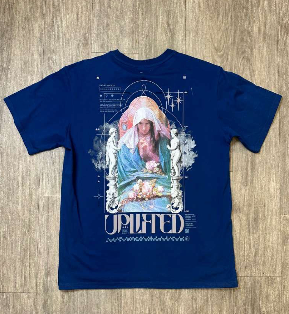 Uplifted Graphic Tee - Blue